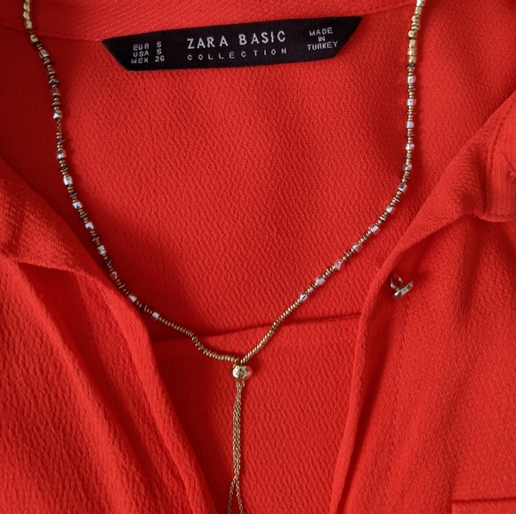 ZARA - Long Sleeve Utility Shirt - Picture 5 of 9